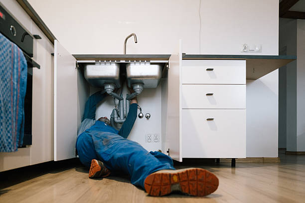 Professional Drain Cleaning technician working in Ukiah, CA